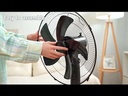 Rechargeable Solar Fan